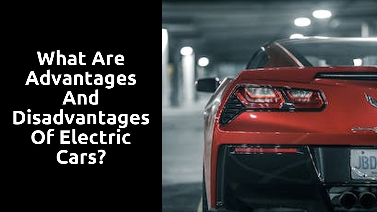 What are advantages and disadvantages of electric cars?
