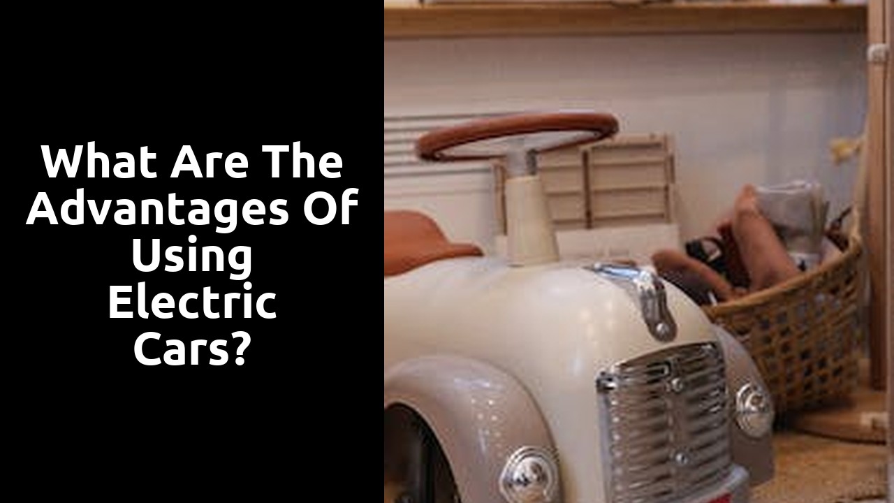 What are the advantages of using electric cars?