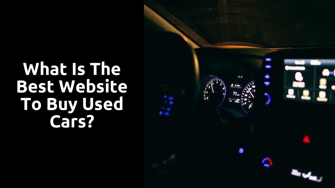 What is the best website to buy used cars?