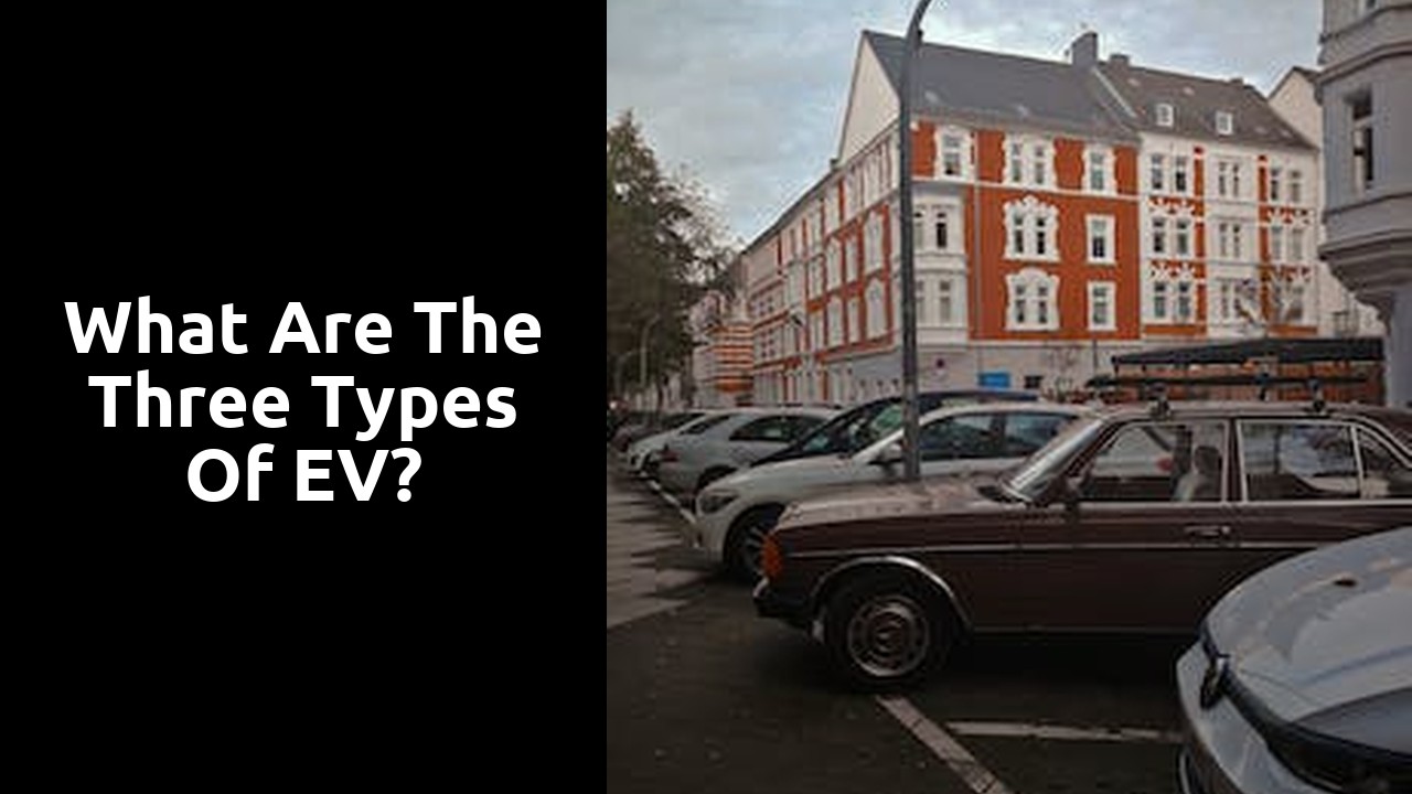 What are the three types of EV?