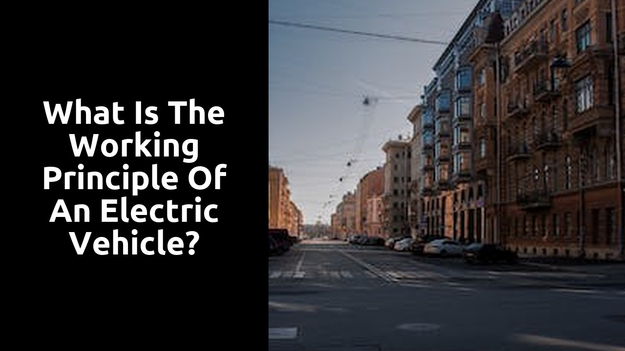 What is the working principle of an electric vehicle?